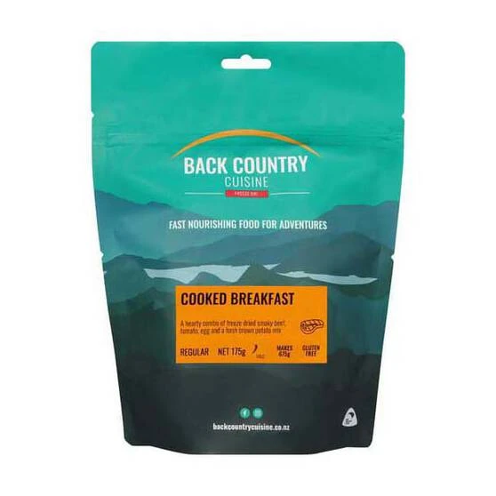 Back Country Cuisine Freeze Dried Cooked Breakfast 2 Serves 3 Back Country Cuisine Freeze Dried Cooked Breakfast 2 Serves