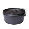 Campfire Pre Seasoned Cast Iron Camp Oven 4.5 Quart -SeaToSummit sales BCF 213607 00 hi res