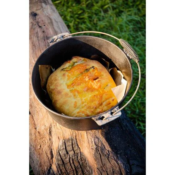 Campfire Pre Seasoned Cast Iron Camp Oven 4.5 Quart 12 Campfire Pre Seasoned Cast Iron Camp Oven 4.5 Quart - Image 10