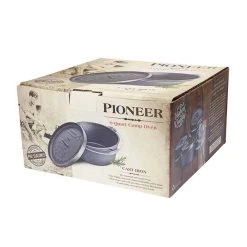 Campfire Pre Seasoned Cast Iron Camp Oven 9 Quart -SeaToSummit sales BCF 213608 04 hi res