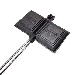 Campfire Cast Iron Jaffle Iron - Double, Pre Seasoned -SeaToSummit sales BCF 213619 02 hi res