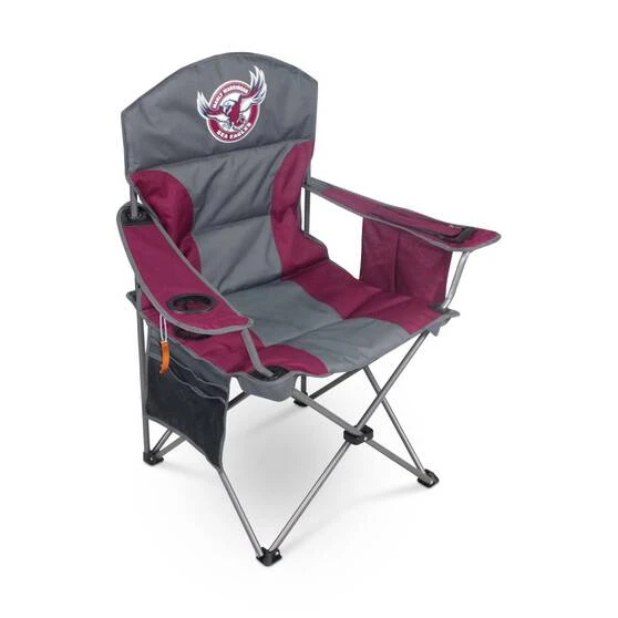 NRL Manly Sea Eagles Camp Chair 3 NRL Manly Sea Eagles Camp Chair