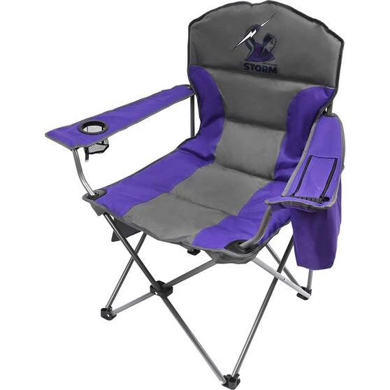 NRL Melbourne Storm Camp Chair 4 NRL Melbourne Storm Camp Chair - Image 2