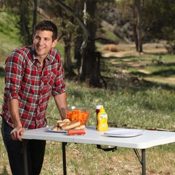 Lifetime Blow Mould Folding Table 121cm 3 Lifetime Blow Mould Folding Table 121cm