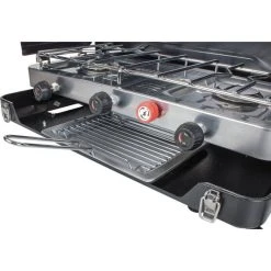 Wanderer LPG Portable Stove With Grill 2 Burner 16 Wanderer LPG Portable Stove With Grill 2 Burner -SeaToSummit sales BCF 388507 04 hi res