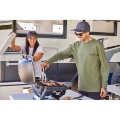 Weber Black Baby Q (Q1000) LP BBQ 28 Weber Black Baby Q (Q1000) LP BBQ -SeaToSummit sales BCF 395241 12 hi res