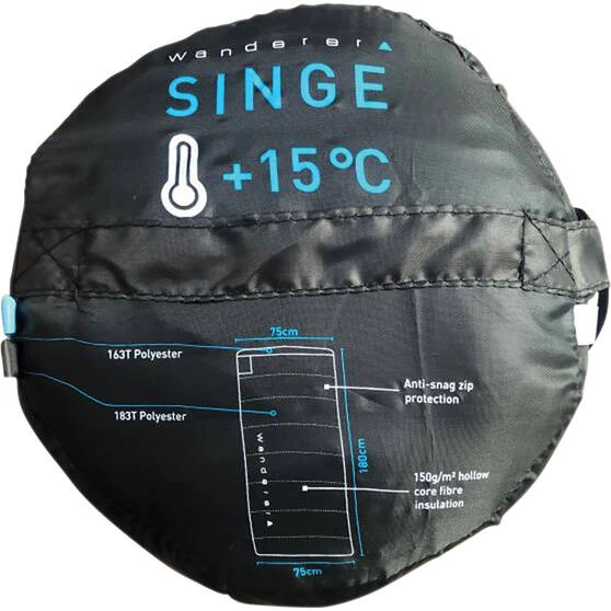 Wanderer Singe +15C Camper Sleeping Bag 3 Wanderer Singe +15C Camper Sleeping Bag