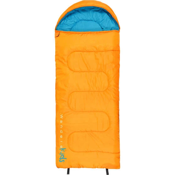 Wanderer LilFlame +10C Hooded Sleeping Bag Orange / Blue 3 Wanderer LilFlame +10C Hooded Sleeping Bag Orange / Blue