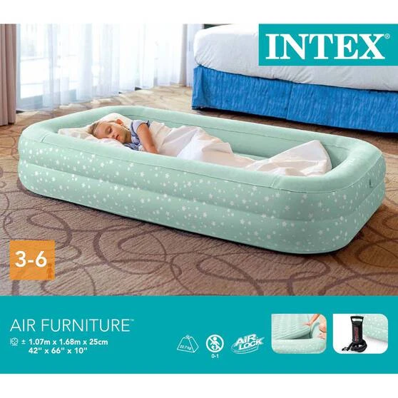 Intex Kidz Travel Air Bed With Pump 8 Intex Kidz Travel Air Bed With Pump - Image 6