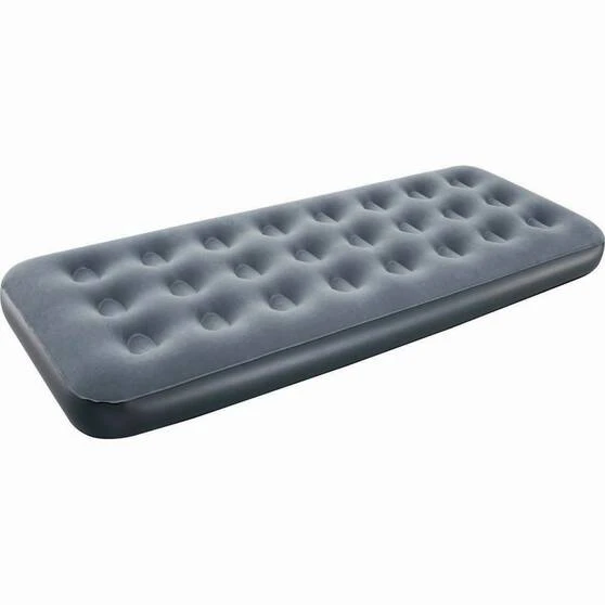 BCF Velour Airbed Single 3 BCF Velour Airbed Single