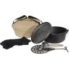 All4Adventure All 4 Adventure 7.5QT Cast Iron 6pc Set -SeaToSummit sales BCF 574600 hi res