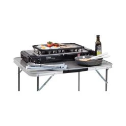 Gasmate Travelmate II SS Double Butane Stove With Hotplate -SeaToSummit sales BCF 579914 08 hi res