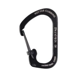 Nite Ize Carabiner SlideLock No.2 Black