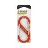 Nite Ize S Biner Dual Carabiner Aluminium No.4 Orange -SeaToSummit sales BCF 580486 hi res