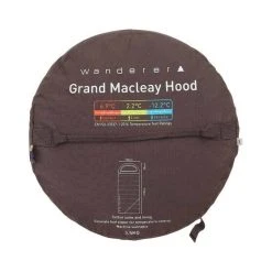 Wanderer Grand Macleay +6.9C Cotton Hooded Sleeping Bag 14 Wanderer Grand Macleay +6.9C Cotton Hooded Sleeping Bag -SeaToSummit sales BCF 582094 05 hi res