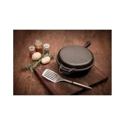 Campfire Cast Iron Quart Combo Cooker 15 Campfire Cast Iron Quart Combo Cooker -SeaToSummit sales BCF 601031 05 hi res