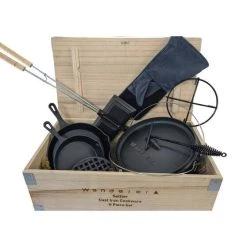 Wanderer Settler 7L Cast Iron Set - 9 Piece -SeaToSummit sales BCF 602300 23 hi res