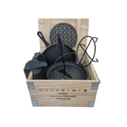 Wanderer Settler 3.5L Cast Iron Set -7 Piece 41 Wanderer Settler 3.5L Cast Iron Set -7 Piece -SeaToSummit sales BCF 602321 18 hi res