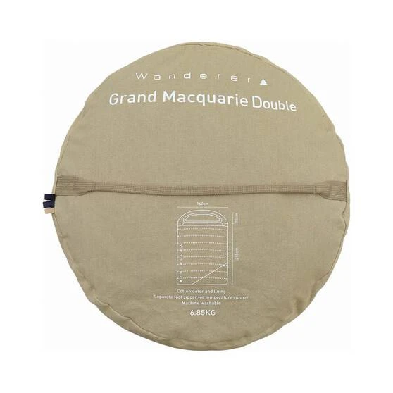 Wanderer Grand Macquarie Hooded Double Sleeping Bag 10 Wanderer Grand Macquarie Hooded Double Sleeping Bag - Image 8