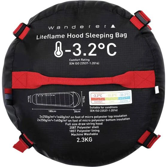 Wanderer LiteFlame -3.2°C Hooded Sleeping Bag 9 Wanderer LiteFlame -3.2°C Hooded Sleeping Bag - Image 7