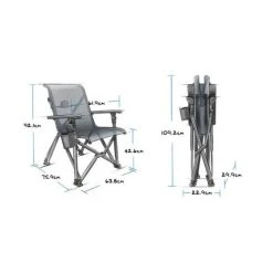YETI® Trailhead™ Camp Chair Charcoal 13 YETI® Trailhead™ Camp Chair Charcoal -SeaToSummit sales BCF 629356 08 charcoal hi res