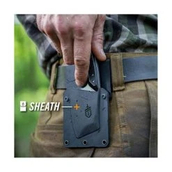 Gerber Tri-Tip Mini Cleaver Black-Green 7 Gerber Tri-Tip Mini Cleaver Black-Green -SeaToSummit sales BCF 631856 03 hi res