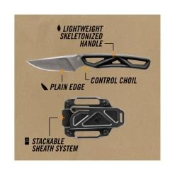 Gerber Exo Mod Fixed Blade Caper Knife Black -SeaToSummit sales BCF 631857 04 hi res