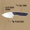 Gerber Stowe Micarta Fixed Blade Knife 1 Gerber Stowe Micarta Fixed Blade Knife -SeaToSummit sales BCF 631861 01 hi res