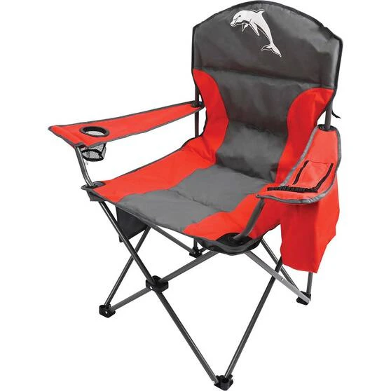 NRL Dolphins Camp Chair 4 NRL Dolphins Camp Chair - Image 2