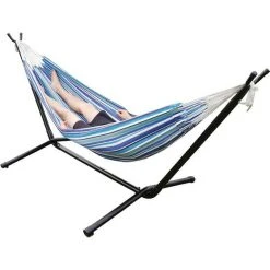 Wanderer Seafoam Stripe Single Hammock 9 Wanderer Seafoam Stripe Single Hammock -SeaToSummit sales BCF 632770 05 hi res