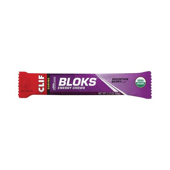 Clif Mountain Berry Shot Bloks Bar 60g 3 Clif Mountain Berry Shot Bloks Bar 60g