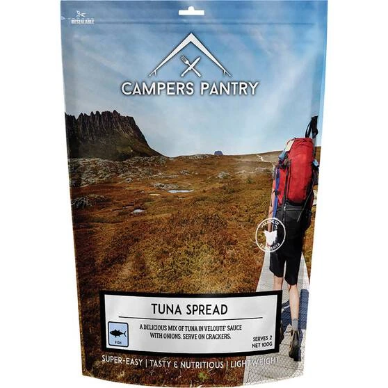 Campers Pantry Freeze Dried Tuna Spread Double Serve 3 Campers Pantry Freeze Dried Tuna Spread Double Serve