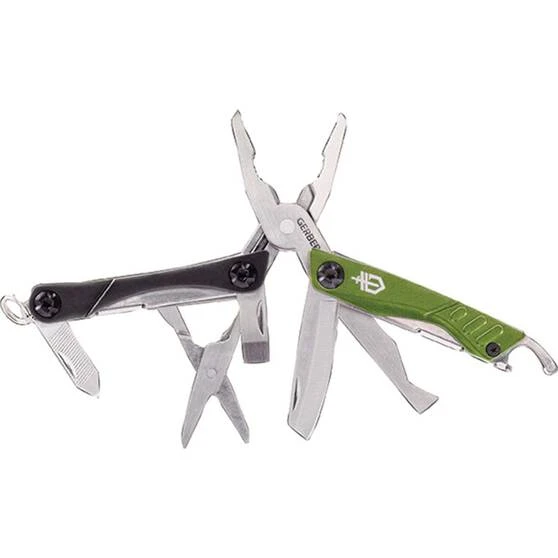 Gerber Dime Keychain Multi-tool Green 3 Gerber Dime Keychain Multi-tool Green