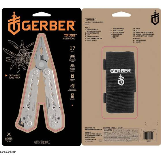Gerber EDC Lockdown Multi-tool Grey 4 Gerber EDC Lockdown Multi-tool Grey - Image 2