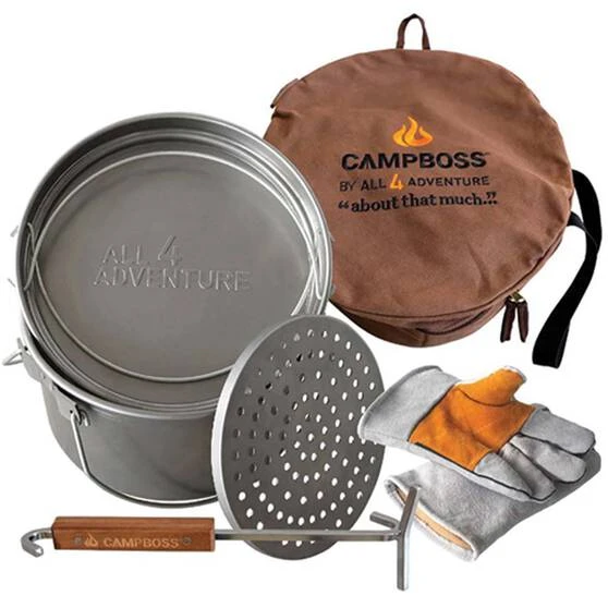 CAMPBOSS 4X4 Campboss Ultimate Camp Oven Cooking Bundle 3 CAMPBOSS 4X4 Campboss Ultimate Camp Oven Cooking Bundle