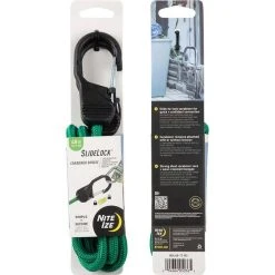 Nite Ize Carabiner SlideLock Bungee 48" Green