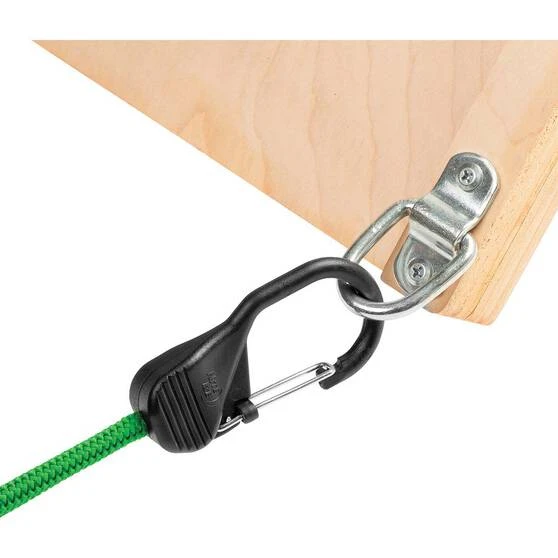 Nite Ize Carabiner SlideLock Bungee 48" Green 5 Nite Ize Carabiner SlideLock Bungee 48" Green - Image 3