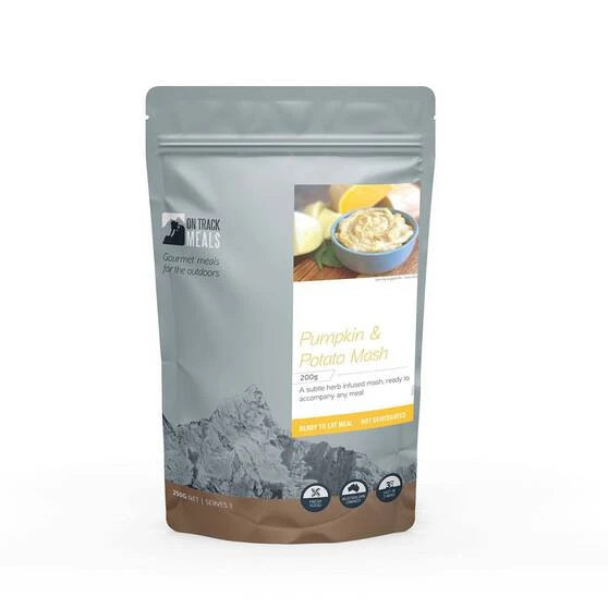 On Track Meals Pumpkin & Potato Mash 200g 3 On Track Meals Pumpkin & Potato Mash 200g